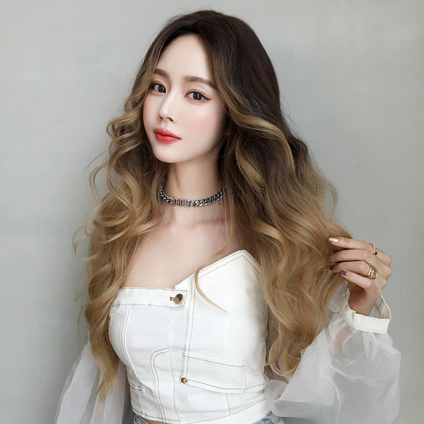 Big wavy long curly hair wig  KF82521