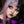 purple princess   hair  KF81050