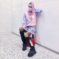 Harajuku dark socks KF81305