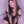 Black pink wig KF81663