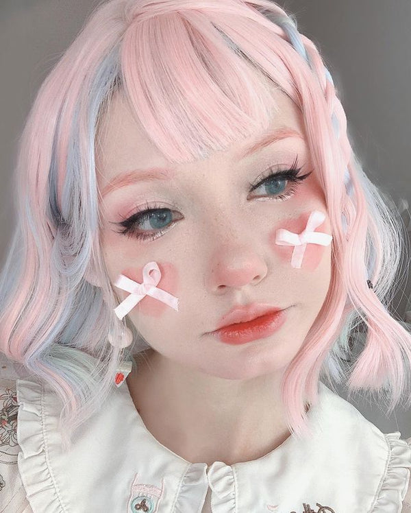 Harajuku short roll wig KF81231