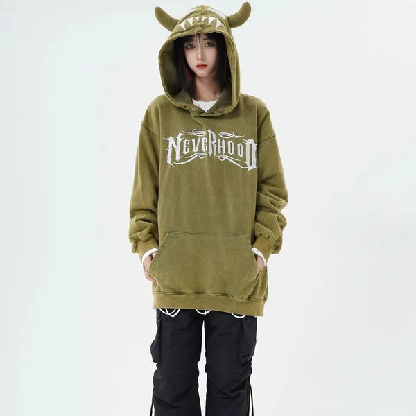 vintage hoodie  KF83032