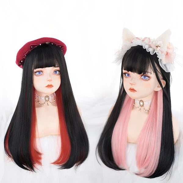 Long straight wig KF81413