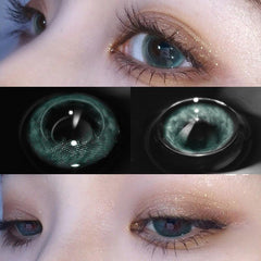 GREEN CONTACT LENS (TWO PIECES) KF23149