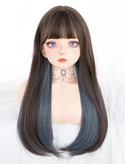 Long straight wig KF81413