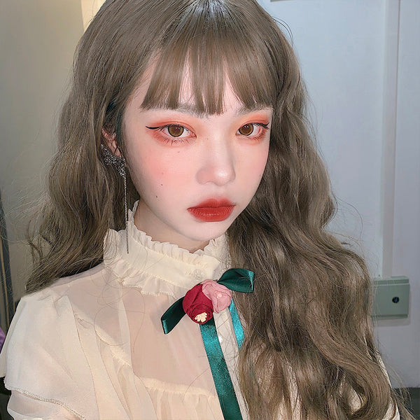 Cute long roll wig  KF80054