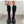 black long barrel boots  KF2246