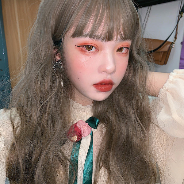 Cute long roll wig  KF80054