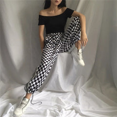 Harajuku plaid pants KF90152