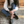 Black Harajuku shoes KF2397