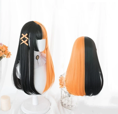 black orange wig  KF3182