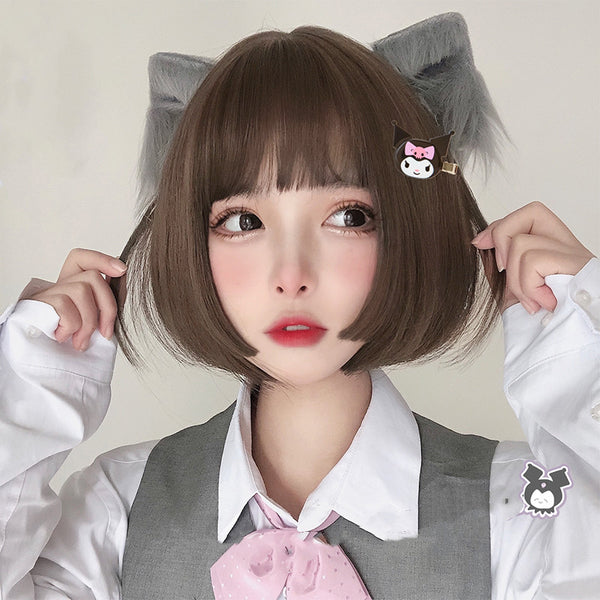 Lolita short straight hair   KF82850