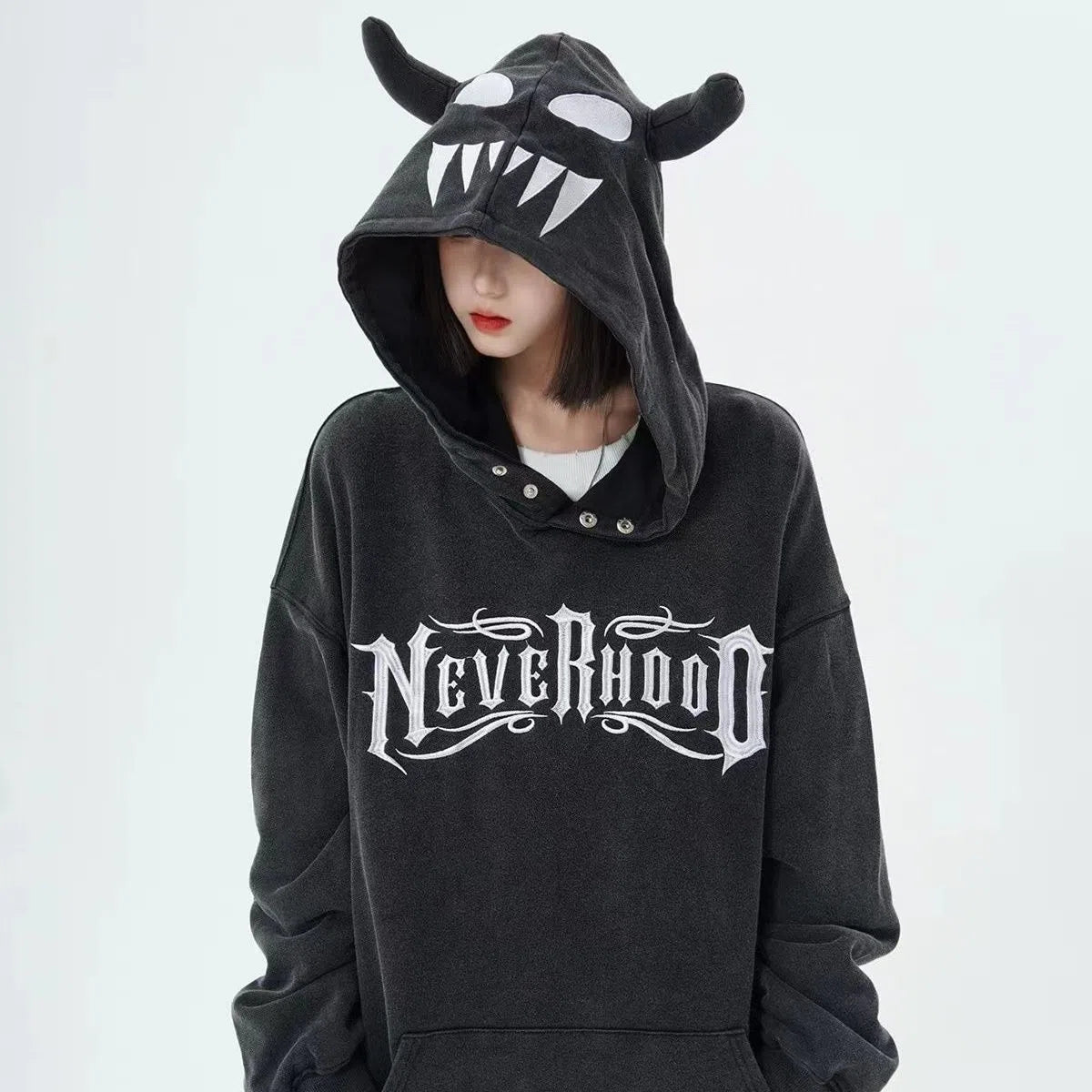 vintage hoodie  KF83032