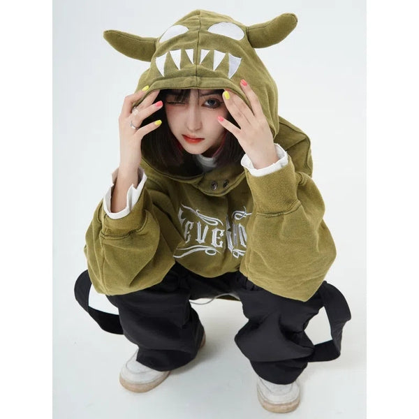 vintage hoodie  KF83032
