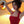 vintage halterneck lace-up dress KF82777