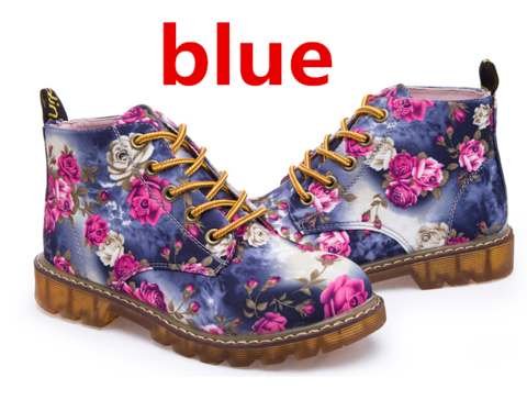 Harajuku floral Martin boots KF10095