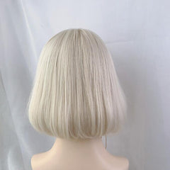 Fashion daily light gold short wig KF81570