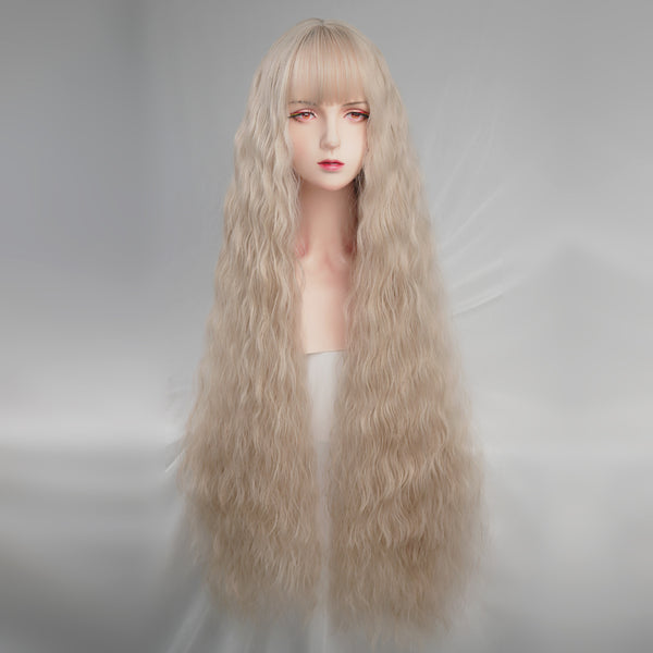 Platinum Lolita Wig   KF83488