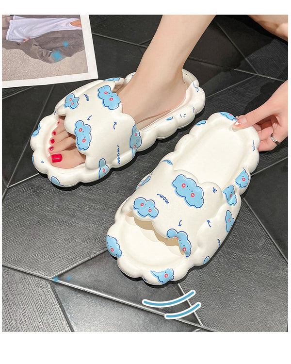 cute home slippers KF82815