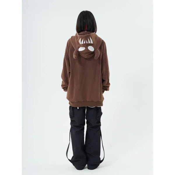 vintage hoodie  KF83032