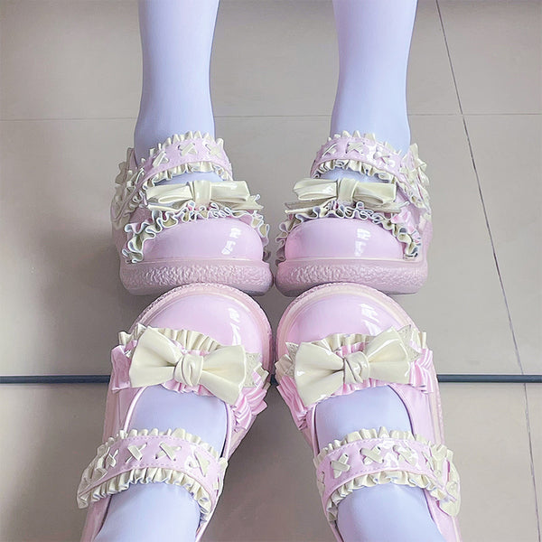 lolita platform shoes  KF83592