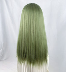 Green wig KF90445