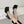 retro square toe high heels  KF83116