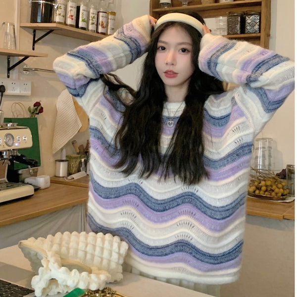 Cute Long Sleeve Sweater KF82955