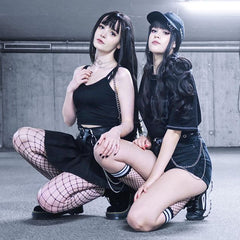 Harajuku long roll wig KF90119