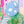 Blue sky and white clouds beret KF9271