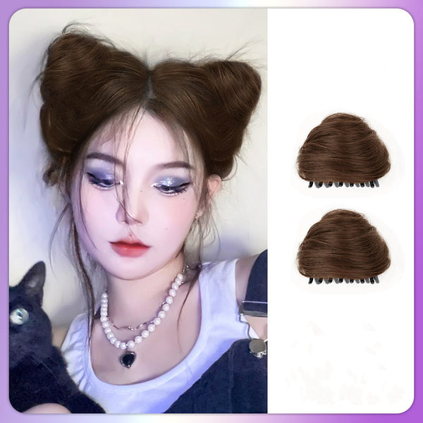 Cat Ear Fluffy Wig + Necklace  KF82952