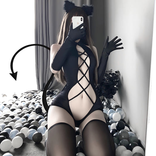 sexy uniform suit  KF83580