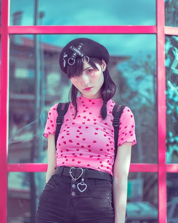 Love heart t-shirt KF90485