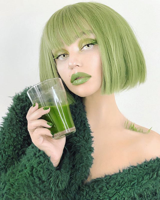Short straight wig KF9215