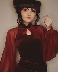 Punk cheongsam KF9385