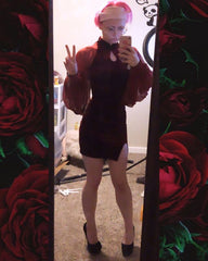 Punk cheongsam KF9385