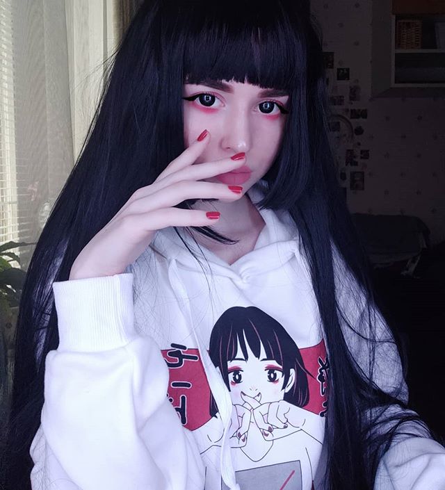 Dark anime hoodie KF90096