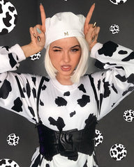 Ulzzang Cow Sweatshirt KF9209