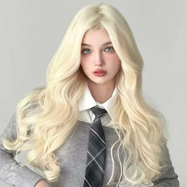 BLONDE WIG  KF83339