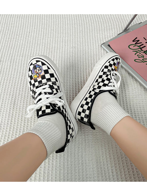 ULZZANG hand-painted canvas shoes  KF82633