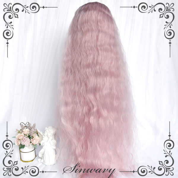 LOLITA PINK  CURLY HAIR  KF83469