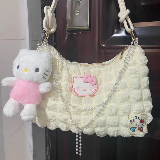 cute pearl chain bag  KF83031