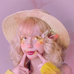 Doll roll wig KF9232