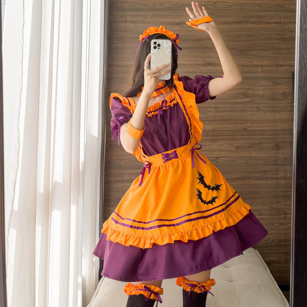 HALLOWEEN MAID DRESS KF82990