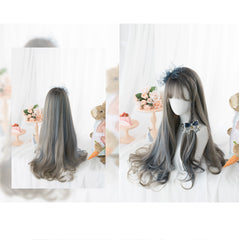 Harajuku long roll wig KF81328