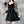black long sleeve dress   KF83064