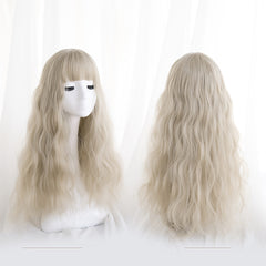 Cute long roll wig  KF80054
