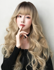 Fashion wave curls wig  KF81150