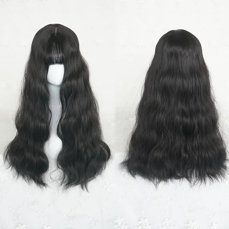 Harajuku long roll wig KF90119