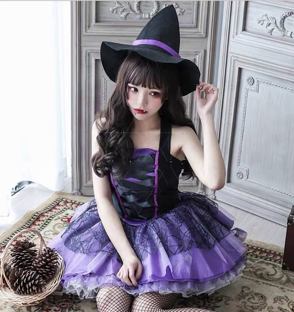 Halloween cos vampire costume （3 pieces）KF82305